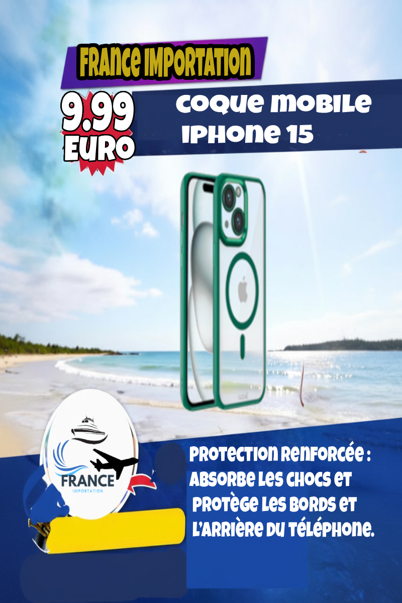 coque mobile iphone 15