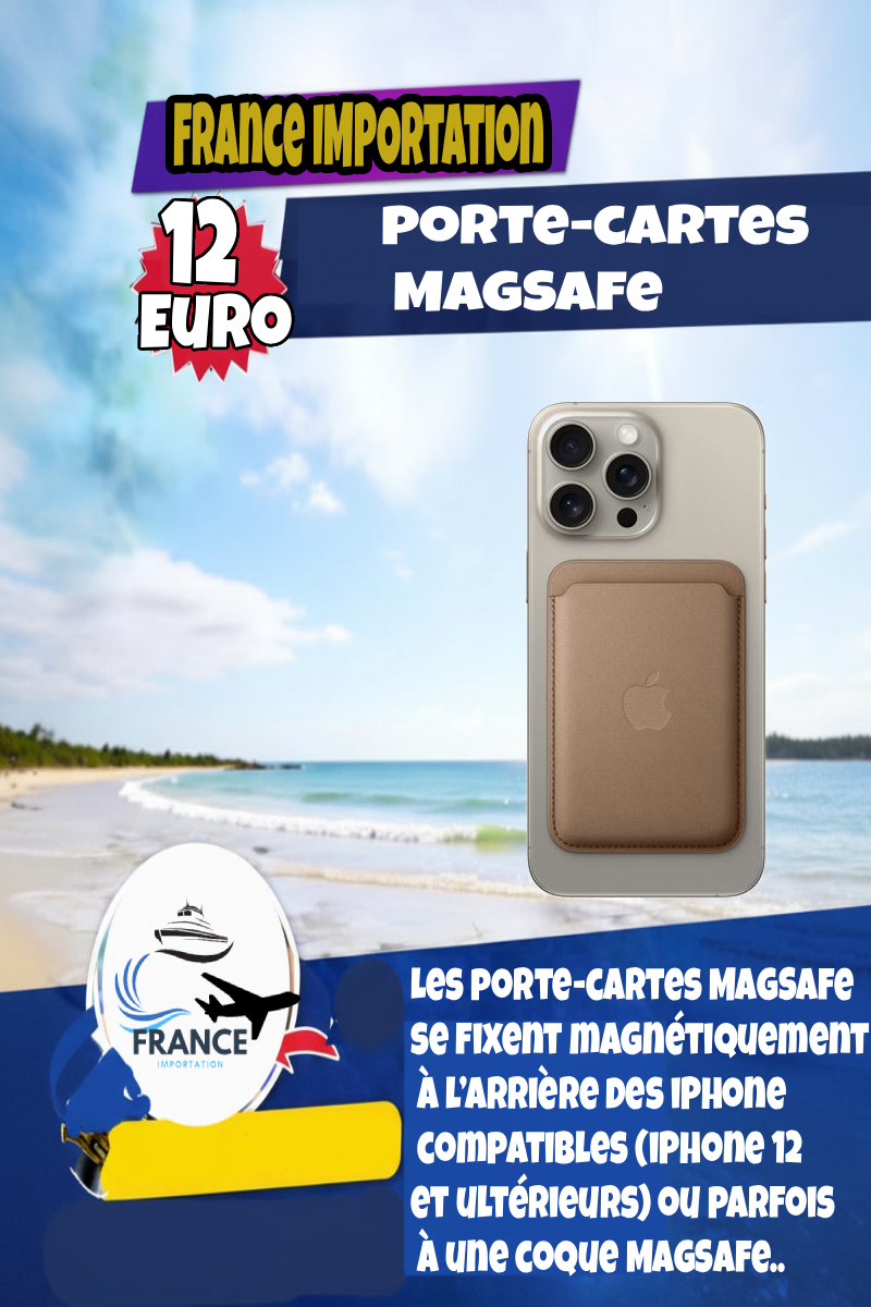 : Porte‑carte MagSafe – Pratique et Élégant