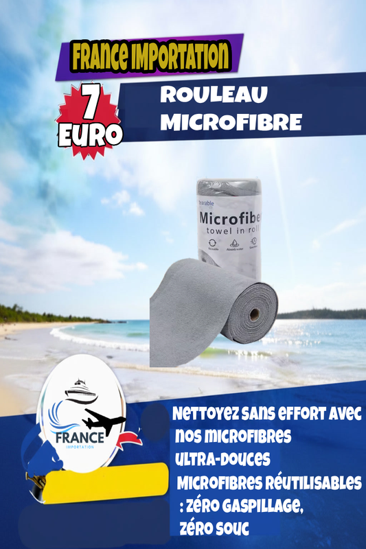 Rouleau Microfibre – Nettoyage Efficace et Pratique